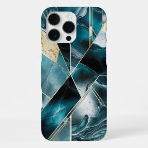 Elegant Copper Feminine Opulent Teal Gold Case-M iPhone 16 Pro Max Case