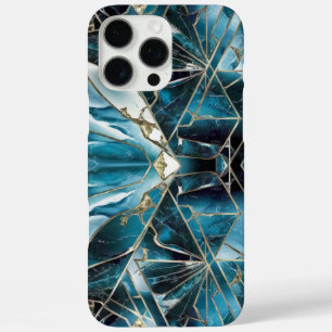 Elegant Copper Feminine Opulent Teal Gold iPhone 16 Pro Max Case