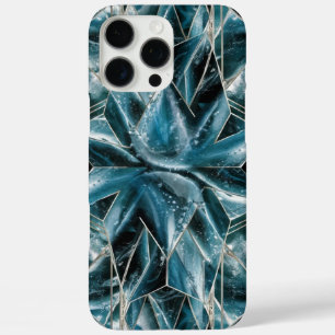 Elegant Copper Feminine Opulent Teal Gold iPhone 16 Pro Max Case