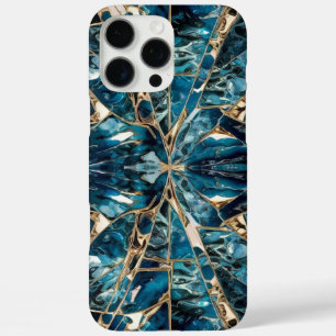 Elegant Copper   Feminine Opulent Teal Gold iPhone 16 Pro Max Case