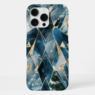 Elegant Copper Feminine Opulent Teal Gold iPhone 16 Pro Max Case