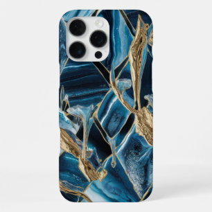 Elegant Copper Feminine Opulent Teal Gold iPhone 16 Pro Max Case