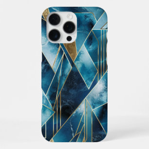 Elegant Copper   Feminine Opulent Teal Gold iPhone 16 Pro Max Case