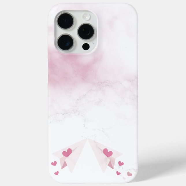 Elegant Copper | Girly Rose Gold Marble Case-Mate iPhone Case (Back)