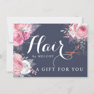 Elegant copper rose gold scissors hairstylist