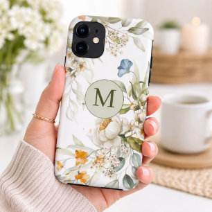 Elegant Country Floral Double Sided iPhone 11 Case
