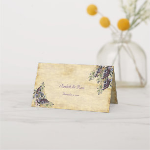 Elegant, Country Rustic, Vineyard Wedding Place Card