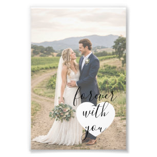 Elegant Couple Photo Enlargement Print