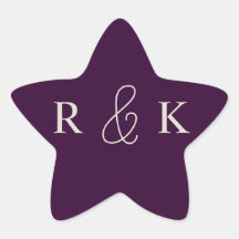 Elegant couples monogrammed