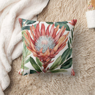 Élégant Coussin d'accents Protea