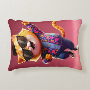 ✨ élégant Coussin d'accentuation de chats - Fun &