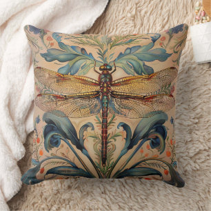 Elégant Coussin de libellules - Inspiré par Willia