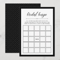Elegant Couture | Bridal Shower Bingo Game