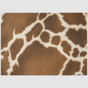 Elegant Cow Faux Leather Modern Collection Tissue Paper