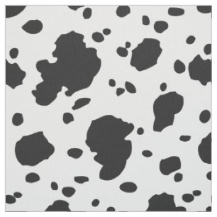 Elegant Cow Print Fabric