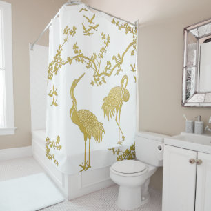 Elegant Cranes Art Pattern Colourful Crane Birds