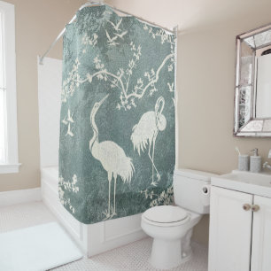 Elegant Cranes Art Pattern Colourful Crane Birds