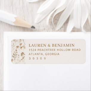 Elegant Cream Floral