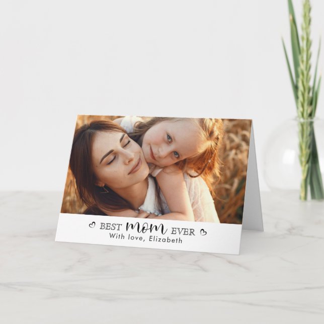 Elegant Create Your Own Mother’s Day Card (Front)