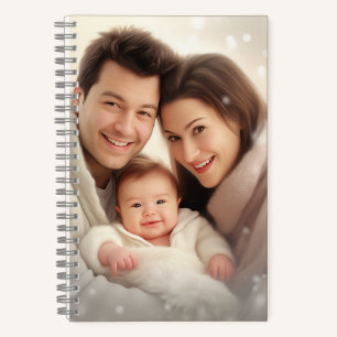 Elegant Create Your Own Photo   Custom notebook