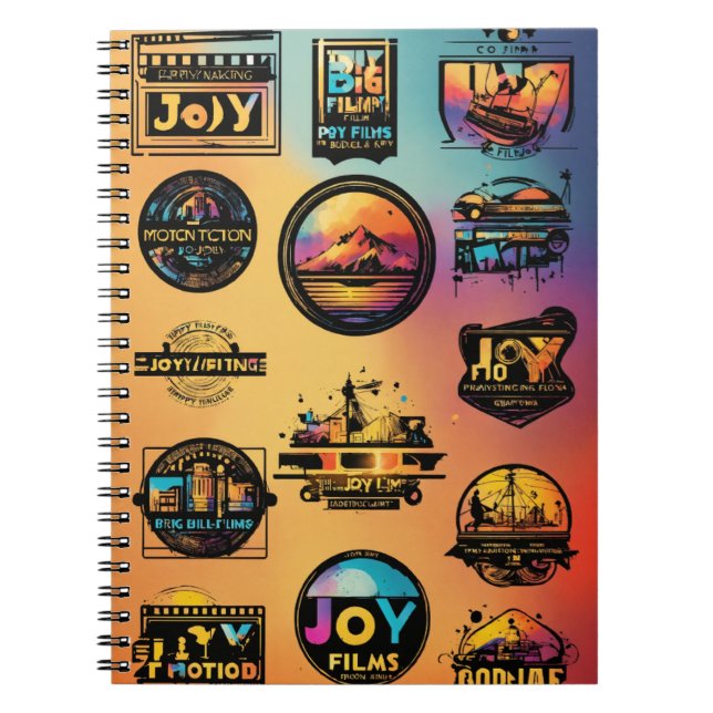 "Elegant Creative Writing Notebook" Notebook (Front)