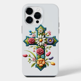 Elegant Cross Phone Case – A Symbol of Faith 