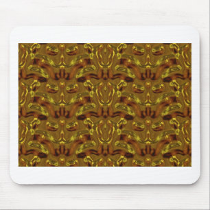 Elegant CRYSTAL Art : OPTIONS to add text or image Mouse Pad