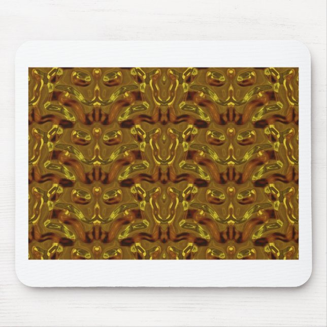 Elegant CRYSTAL Art : OPTIONS to add text or image Mouse Pad (Front)