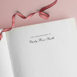 Elegant Cursive Classic This Book Belongs To Self-inking Stamp<br><div class="desc">Elegant Cursive Classic This Book Belongs To Self Inking Rubber Stamp that is easy to personalize. Great stamp for your books. Personalize it by replacing the placeholder text with your name. For more options such as to change the font and it's size click the "Customize it" button. *Please note that...</div>