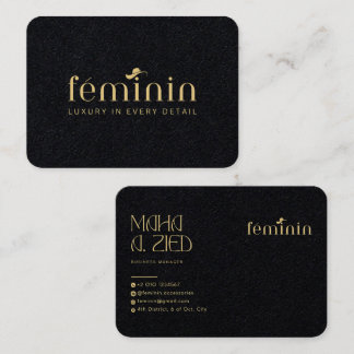 Elegant Custom Business Card Design