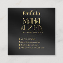 Elegant Custom Business Card Design