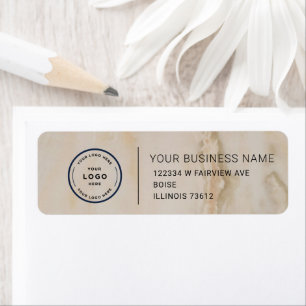Elegant Custom Business Return Address Labe