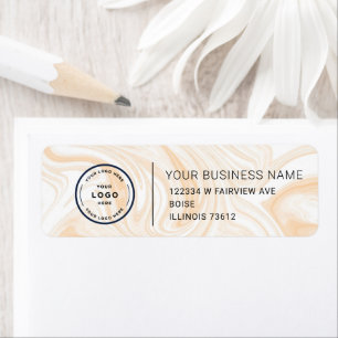 Elegant Custom Business Return Address Labe
