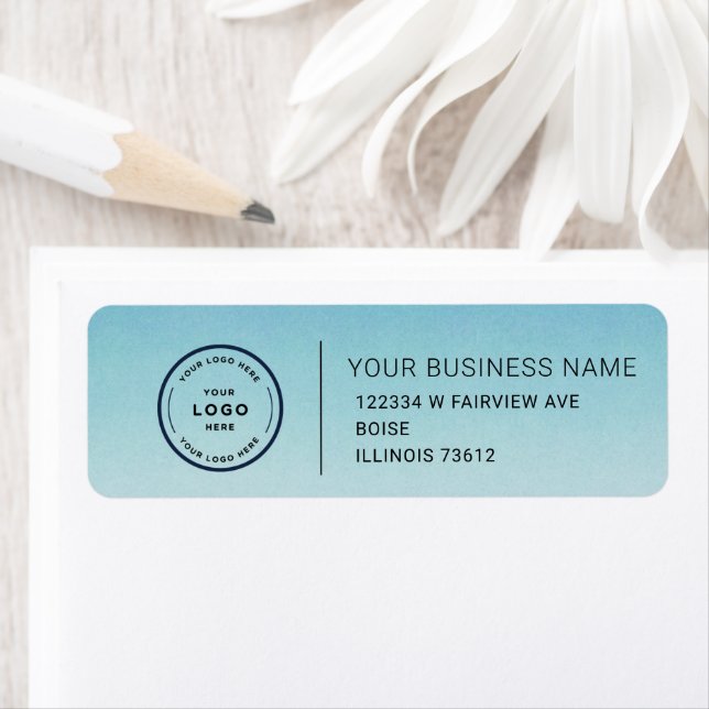 Elegant Custom Business Return Address Label (Insitu)