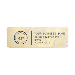 Elegant Custom Business Return Address Label