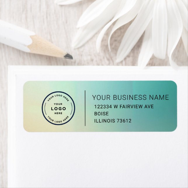 Elegant Custom Business Return Address Label (Insitu)