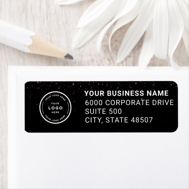 Elegant Custom Business Return Address Label (Insitu)