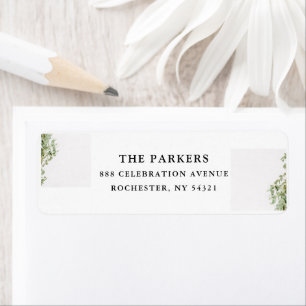 Elegant Custom Business Return Address Label