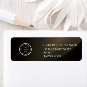 Elegant Custom Business Return Address Label