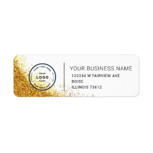 Elegant Custom Business Return Address Label