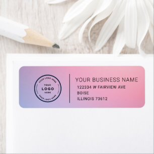 Elegant Custom Business Return Address Label