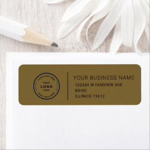 Elegant Custom Business Return Address Label