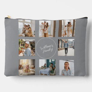 Elegant Custom Family Photo Stylish Backpack Bag
