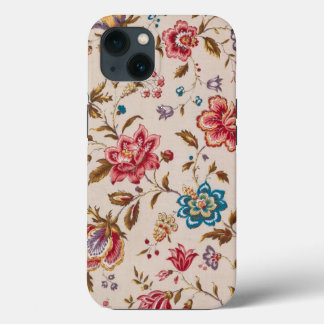 Elegant Custom Floral Photo iPhone 13 Case