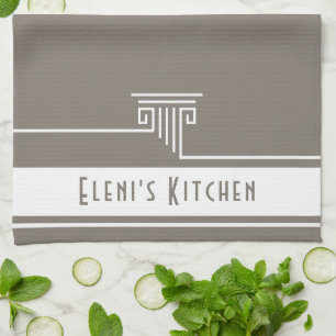 Elegant Custom Kitchen Towel