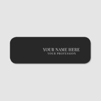 Elegant custom Logo Employee magnetic, safety pin