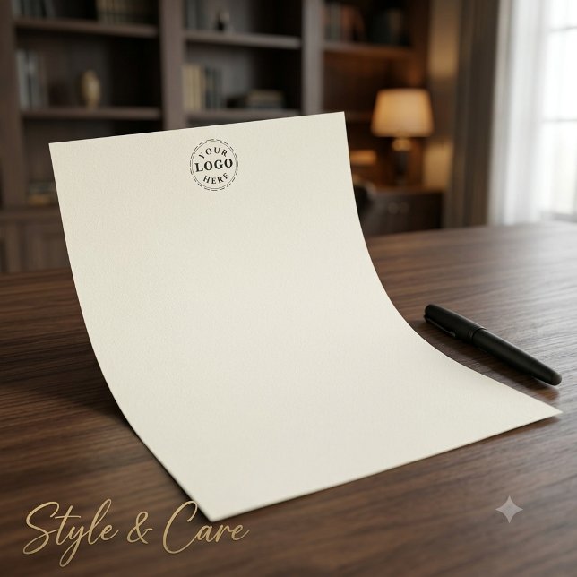 Elegant Custom Logo Mark Letterhead Chic Office Pa (Elegant Custom Logo Mark Letterhead Chic Office Papers)