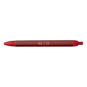 Elegant Custom Monogram Pen Crafted for Stylish Us