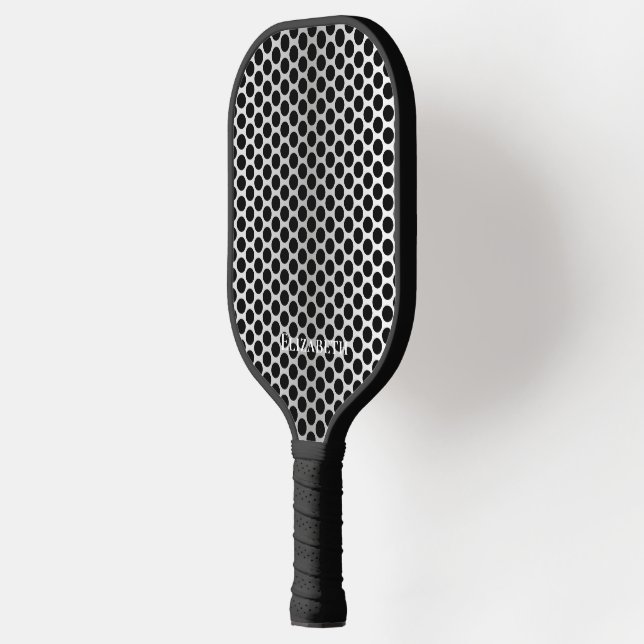 Elegant Custom Name Fast Four Personalized Game Pickleball Paddle (Left)
