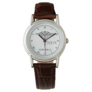 Elegant Custom Name Title Health Profession Watch